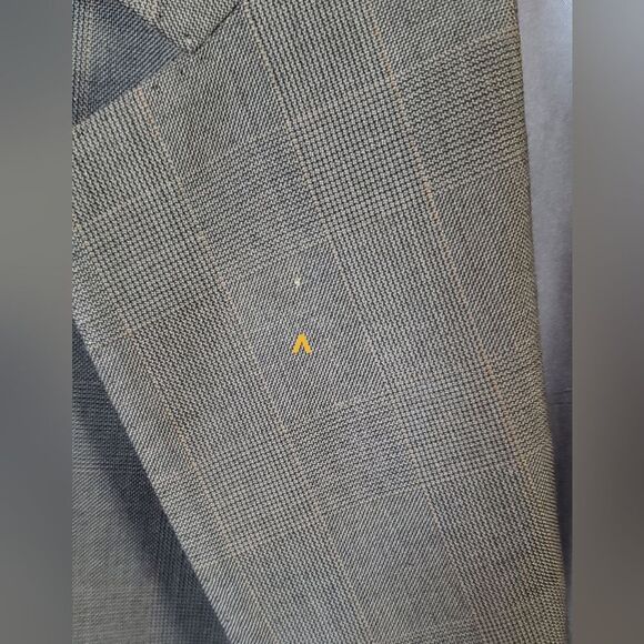 Burberrys' Men's Brown Wool Suit Jacket Coat Size 40 R - Picture 14 of 14